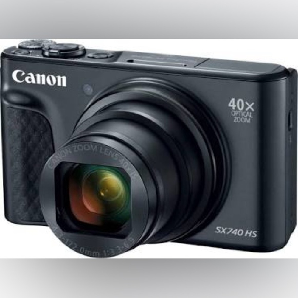 Canon Black Digital Camera with 40x Optical Zoom